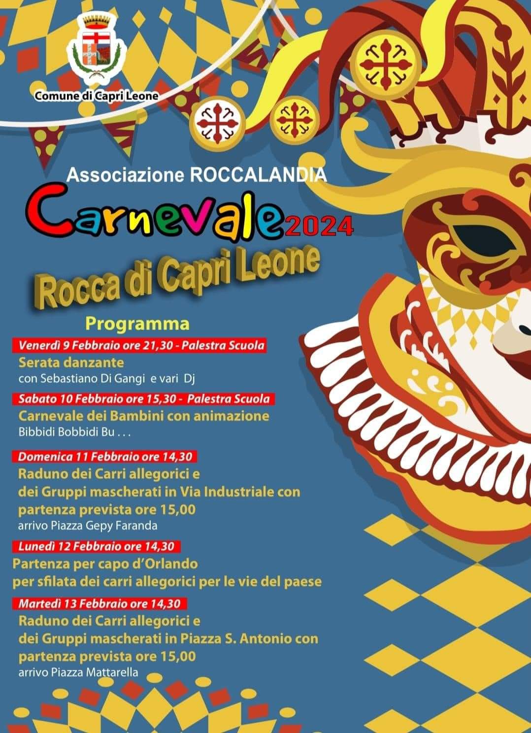 Al via il Carnevale di Capri Leone